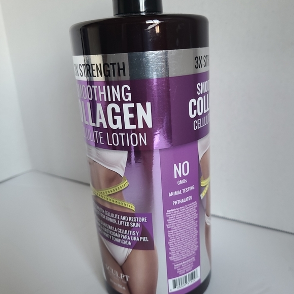Sculpt 3X Strength Smoothing Collagen Cellulite Lotion 32 fl oz New - Picture 3 of 7